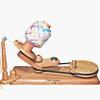 Wooden Yarn Winder and Swift Easily Wind Skeins into Center-Pull Balls for Knitting and Crocheting Accessory, Makes Up to 6 Ounces Yarn Balls, Weaving Ball Winder (Winder & Swift) view 2