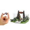 Nano Scene Jurassic Park 30th Anniversary Jurassic Gate Diorama w/ Two 1.65" Die-Cast Cars, Toys for Kids and Adults view 4