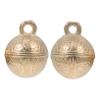 Vaguelly 2pcs Copper Pet Bells Creative Hanging Bells for Dogs Cats Sound Portable Decorative Pendants for Training Home view 1