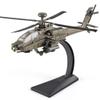 OANMYJJO Helicopters for Boys AH-64 Longbow Apache Helicopter Model Airplanes,Diecast Military Attack Helicopter, Model Airplane with Light and Sound, Suitable for Military Lovers to Collect and Gift view 1