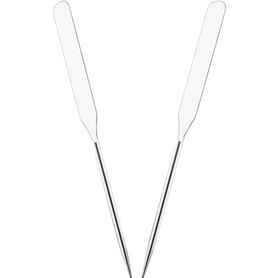 FOMIYES 2pcs Stainless Steel Mixing Rods for Nail Polish and Makeup Stirring Sticks for Diy Foundation for Nail Salons and Beauty Shops