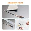 FOMIYES 2pcs Stainless Steel Mixing Rods for Nail Polish and Makeup Stirring Sticks for Diy Foundation for Nail Salons and Beauty Shops view 2