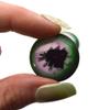 Megan's Beaded Designs Break in Scary Zombie Monster Horror Glass Eyes 6mm to 60mm Horror Hand Halloween Red Eye Prop Jewelry Making Art Doll Parts Sculpture Craft (14mm) view 4