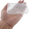 MFDSJ 6 Pcs Mini Plastic Storage Containers Box with Lid, 3.5x2.4 Inches Clear Rectangle Box for Collecting Small Items, Beads, Game Pieces, Business Cards, Crafts Accessories view 3