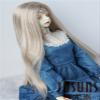JD016 8-9'' 21-23CM Long Forest Straight SD 1/3 BJD Doll Wigs (Beige Blond) view 3