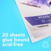 Canson Graduate Mixed Media Pad, Foldover, 11x14 inch, 20 Sheets | Artist Paper for Adults and Students - Watercolors, Mixed Media, Markers and Art Journaling view 3