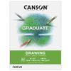 Canson Graduate Drawing Pad, Foldover, 9x12 inch, 30 Sheets | Artist Paper for Adults and Students - Drawing, Sketching and Art Journaling view 1