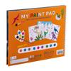 Floss & Rock Dino Kids My Painting Pad Set with 8 Pictures, 8 Paint Pallets and A Brush view 3