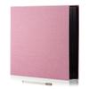HoneyTolly Large Photo Album Self Adhesive for 4x6 8x10 Magnetic Scrapbook Album DIY 60 Black Sticky Pages Linen Cover Photo Album(Pink) view 1