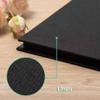 HoneyTolly Large Photo Album Self Adhesive for 4x6 8x10 Magnetic Scrapbook Album DIY 60 Black Sticky Pages Linen Cover Photo Album(Black) view 4