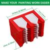 Lyzeous 16 Slots Tray Organizer Accessories Tray Tools Kits Organizer Red view 4