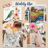 TaoBary 300 Pcs Watercolor Paper Sheet Bulk 6 x 9 Inch White Cold Press Paper Pack 110 lb 230 GSM Sketch Painting Watercolor Pad for Watercolorist Beginning Artists Adults Drawing Craft view 3