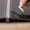HoneyTolly Large Photo Album Self Adhesive for 4x6 8x10 Magnetic Scrapbook Album DIY 60 Black Sticky Pages Linen Cover Photo Album(Green) view 4