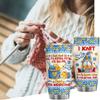 4LIEUBASMI Knitting Gnomes Stainless Steel Coffee 20oz Tumbler Funny Gifts Ideas Christmas Birthday Knitting Gifts For Women Knitters Love Knitting Cute Yarn Collector Travel Mugs Knit Coffee Mug view 2