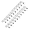Zipper Sewing Machine Presser Foot, 20 Pcs Zipper Presser Foot Stainless Steel Invisible Zipper Sewing Machine Presser Foot for Home Sewing Machine view 2