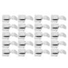 Zipper Sewing Machine Presser Foot, 20 Pcs Zipper Presser Foot Stainless Steel Invisible Zipper Sewing Machine Presser Foot for Home Sewing Machine view 4