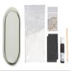Rayher DIY Tray Casting Kit with Fine Plaster Casting Powder, Tray-Shaped Silicone Mould for Casting, Craft Kit for DIY Terrazzo Tray, 17.8x9.5x1.3cm, 34473000 view 2