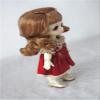 JD038 5-6inch 1/8 OB11 Long Soft Wave Synthetic Mohair BJD Doll Wigs (Sugar Brown) view 2