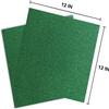 Green Glitter Cardstock 12 x 12, Paper for Cricut, Thick Card Stock for Card Making, Scrapbooking, Craft(250Gsm 30Sheets) (Green) view 2