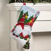 Bucilla Felt Applique 18" Stocking Making Kit, Chillin' with My Gnomie, Perfect for DIY Arts and Crafts, 89566E view 3