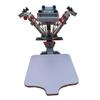 Screen Printer 4 Color 1 Station Silk Screen Printing Press Machine Screen Printing Machine with Micro Registration view 2