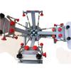 Screen Printer 4 Color 1 Station Silk Screen Printing Press Machine Screen Printing Machine with Micro Registration view 3