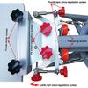 Screen Printer 4 Color 1 Station Silk Screen Printing Press Machine Screen Printing Machine with Micro Registration view 4