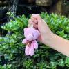xileny Teddy one-Piece Bear Doll, Bear Pendant, Bag, Key Chain Pendant, Gift Doll, Plush Pendant Pink[ChainTerms] view 1