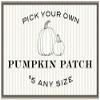 Amanti Art Framed Canvas Wall Art 23x33 Pumpkin Patch by Wild Apple Portfolio, Framed Wall Art Canvas, Americana Artwork, Country Rustic Decor, Large Poster Painting for Living Room, Bedroom, view 1