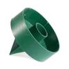 Group of 12 Green Floral Design Hurricane Lamp Bases by Factory Direct Craft for Wedding Floral Arranging and Displays view 1
