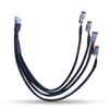 Black Oak LED 4-Piece Connect Cable for Multi-Light Setup - Control 4 Lights with One Switch, Ideal for Upgrades view 1