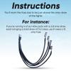 Black Oak LED 4-Piece Connect Cable for Multi-Light Setup - Control 4 Lights with One Switch, Ideal for Upgrades view 2