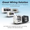 Black Oak LED 4-Piece Connect Cable for Multi-Light Setup - Control 4 Lights with One Switch, Ideal for Upgrades view 3
