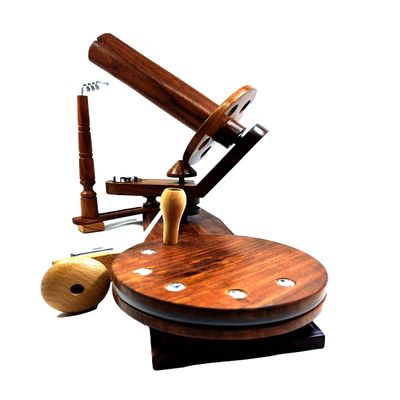 Wooden Yarn Winder for Wool Knitting Unique Designer Adorable Yarn Winder Handcrafted Knitting Weave Yarn Craft Gift for Elders by AF Luxury HANDICRAFTS
