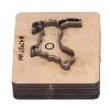 Garosa Leather Cutting Dies Dog Shape Punch Tools Die Cutters Leather Punch Cut for DIY Leather Craft Leather Cutter Hollow Punching view 1