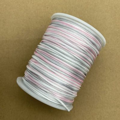 MOBSAN 1.0-2.0mm Nylon String Tassel Satin Rope Bracelet with Woven String Suitable for DIY String Necklace Bracelets Bracelet Rope (Color : 21, Size : 2.0mm(100yards))