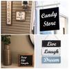 2 Inch Alphabet Letter Stencils for Painting - 70 Pack Letters and Numbers Stencil Templates with Signs for Painting on Wood, Reusable Letter and Number Stencils for Chalkboard Wood Signs & Wall Art view 3