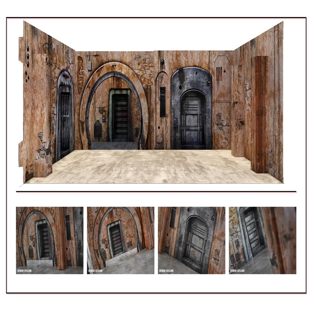 EXTREME-SETS Stontat Pop-Up Diorama 1/12 Scale
