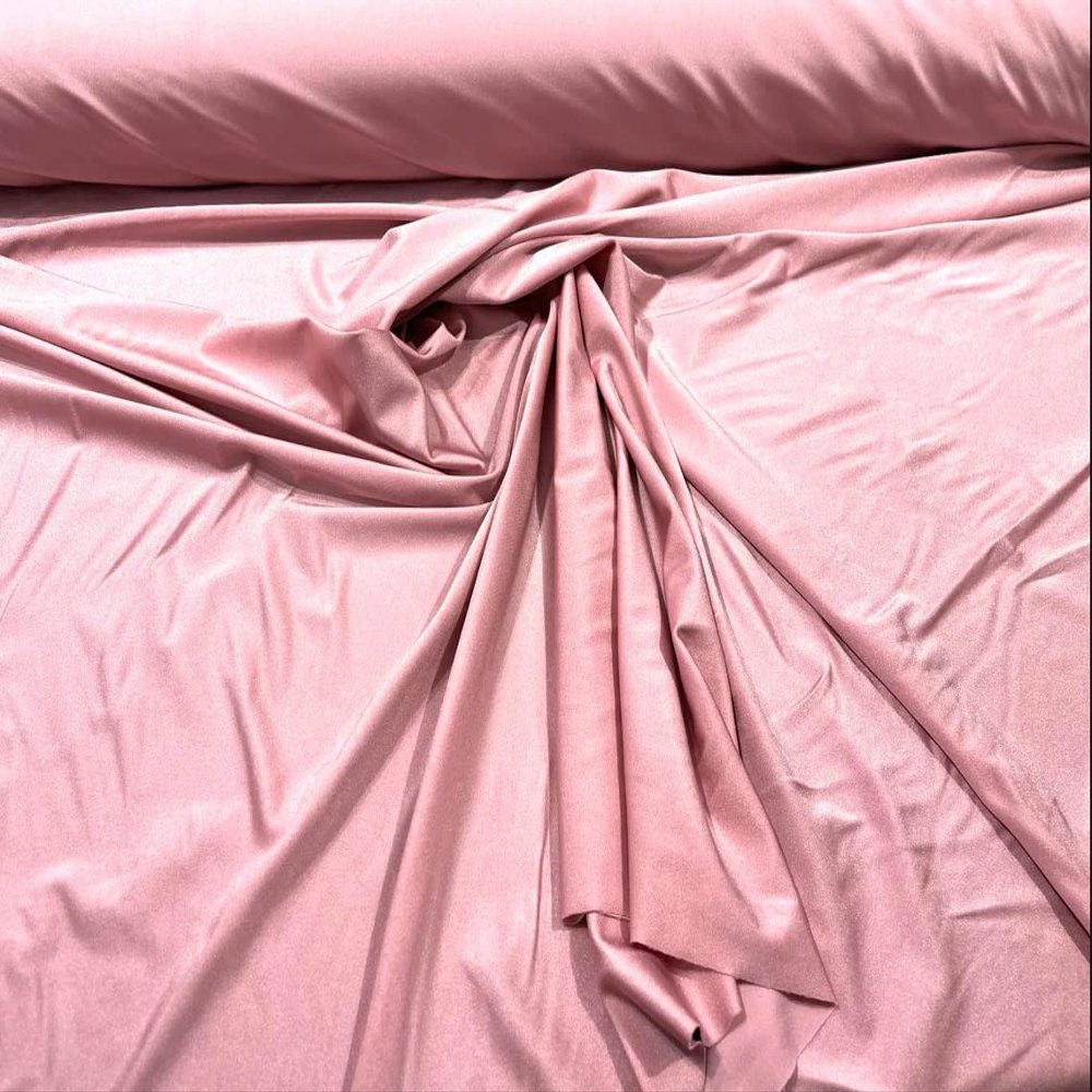 Backdrop King Inc, 59/60" Wide Milliskin Stretch Swimwear Spandex Fabric (2 Yards, Dusty Pink)