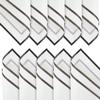 CCINEE 20 Sheets White Flower Wrapping Paper with Black Edge,Waterproof Fresh Flower Packing Material Florist Bouquet Supplies DIY Craft Gift Packing, view 4