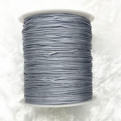 MOBSAN 10M/lot 1.0mm Nylon Cord Thread Cord Bracelet Braided String DIY Handmade Tassels Beading String Thread Bracelet Rope (Color : 25, Size : 1.0mm(10meters))