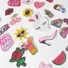 Harsgs 30pcs Iron on Patches for Girls, Embroidered Sew On/Iron On Patches Applique for Clothes, Dress, Hat, Jeans, Pant, Shoe,Bags view 2