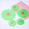 NCKPRO 1Set Flower Shape Coaster Silicone Mold, Pad Round Daisy Tray Silicone Mould for DIY Epoxy Resin Crafts Home Decoration Tools (Size : 5pcs Set) view 4