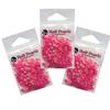 Buttons Galore and More 30 gram Colorful Mix Flat Back Half Round Pearls in AB Finish for DIY Crafts Scrapbooks Card Making Nail Art Clothing Shoes (Pink Paradise) view 1