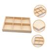 Zerodeko 5pcs Box Succulents Holder Flower Wood Drawer Beads Desktop for -Compartment Divided Organizer Pot Watercolor Sundries Pigment DIY Portable Station Bar Crayon Sugar Charms Offee view 3