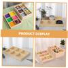 Zerodeko 5pcs Box Succulents Holder Flower Wood Drawer Beads Desktop for -Compartment Divided Organizer Pot Watercolor Sundries Pigment DIY Portable Station Bar Crayon Sugar Charms Offee view 4