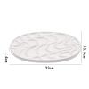 ATHLAR Resin Color Palette, Watercolor Gouache Chinese Painting Paint Palette, Wave Style Design Portable Oil Painting Art Supplies, Easy to Use. view 2