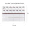 Ceramic Palette, 18 Fine Water Painting Paint Trays are Durable and Suitable for School Teachers' Teaching and Sketching (Color : 14 Well) view 2