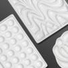 ATHLAR Watercolor Paint Palette Mixing Tray, Rose Design Portable Tray Board, Used for Oily Watercolor Gouache, White Enamel Plate. view 4
