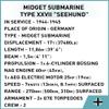 COBI Historical Collection WWII DEUTSCHES MARINEMUSEUM U-Boat XXVII SEEHUND Submarine, Navy view 4